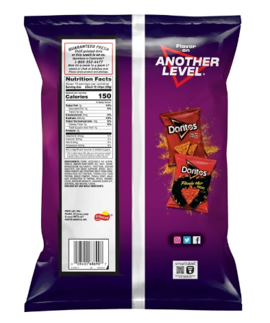 Doritos Spicy Sweet Chili Flavored Tortilla Chips – 14.5 oz - Image 2