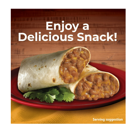 El Monterey Bean & Cheese Burritos – 32 oz, 8 Count (Frozen) - Image 4