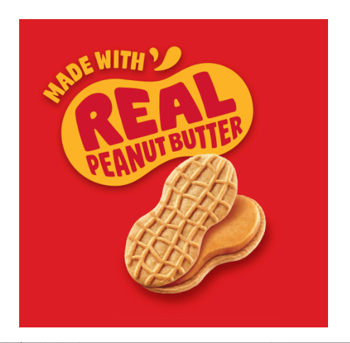 NUTTER BUTTER Double Nutty Peanut Butter Sandwich Cookies – Family Size, 15.27 oz - Image 6