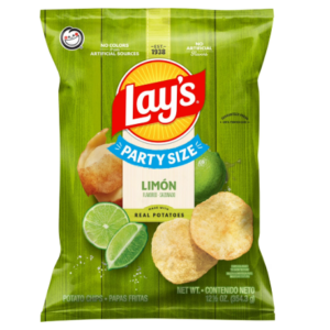 Lay’s Limon Flavored Potato Chips – Party Size, 12.5 oz