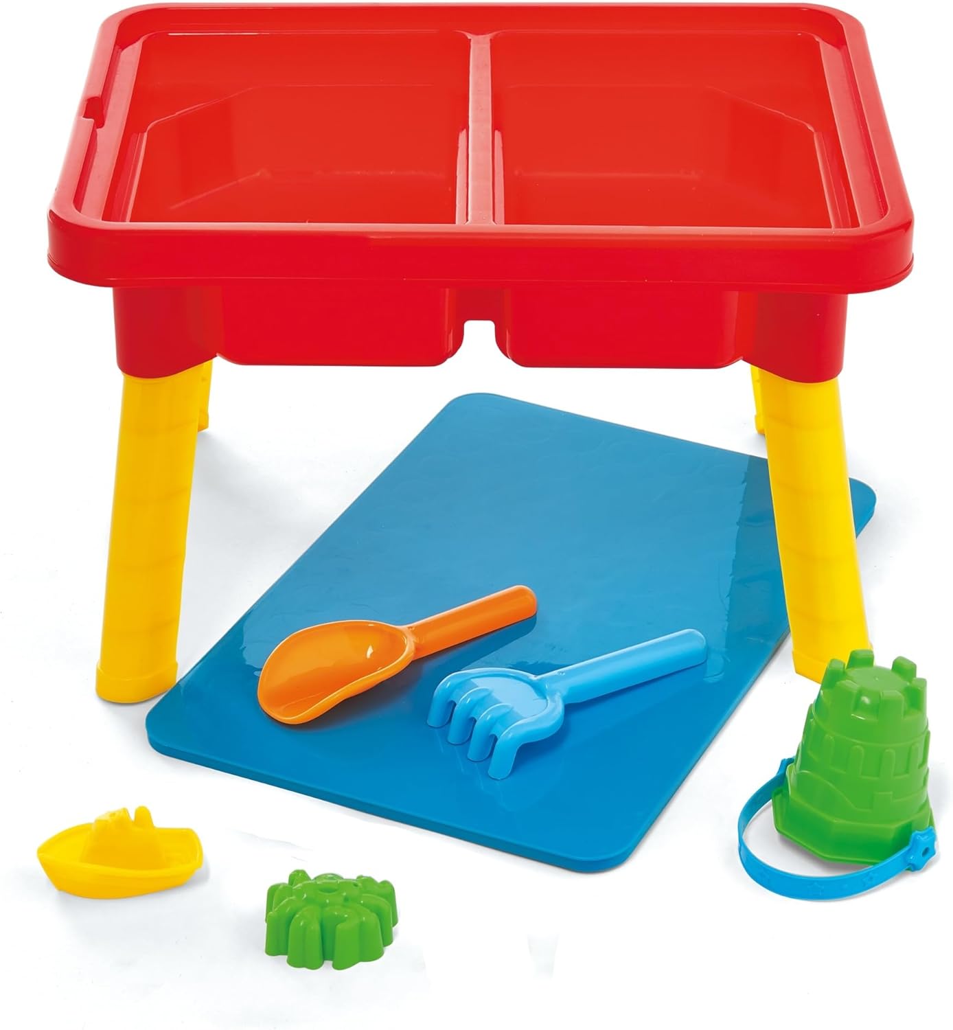 Toddler Sensory Kids Table with Lid | Sensory Bin | Kidoozie | Mega Block Compatible Lid | Indoor Outdoor Use , Red, G02521 17 x 12.5 x 11 inches - Image 8