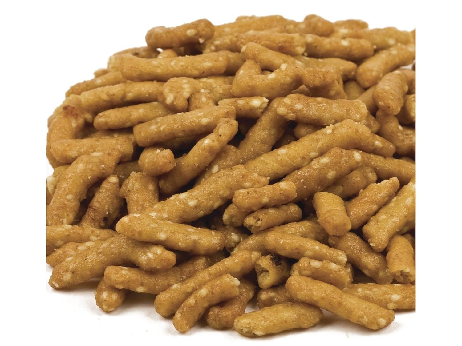 Honey Roasted Sesame Sticks Sesame Sticks 2 Lbs Bulk Delicious & Fresh Snack "Made in the USA" (Pack of 2) - Image 3