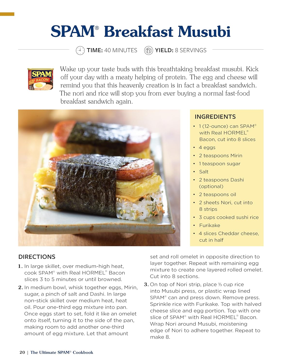 The Ultimate SPAM Cookbook Expanded Edition: 140+ Quick and Delicious Recipes from Traditional to Gourmet (Fox Chapel Publishing) Elevate Meals from Breakfast to Ramen with Hormel's Little Blue Can - Image 5